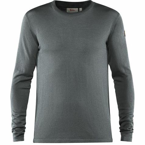 Fjallraven High Coast Sweater Grey Singapore For Men (SG-596314)